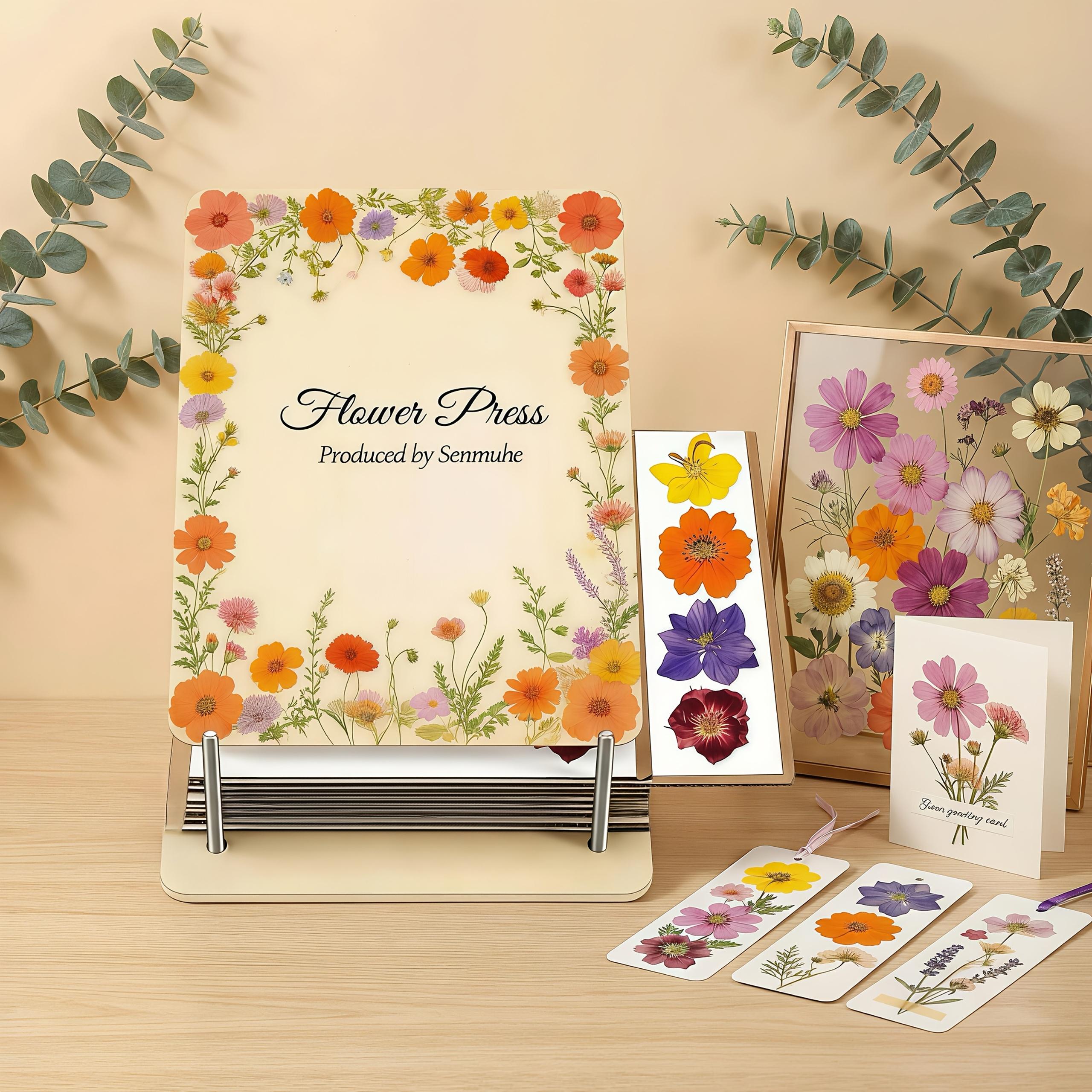 Professional Wooden Flower Press Kit